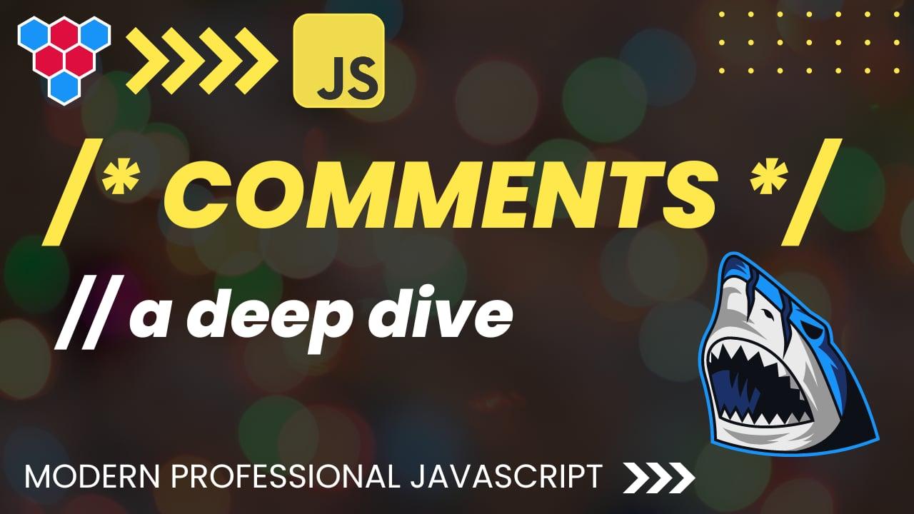 Comments in JavaScript